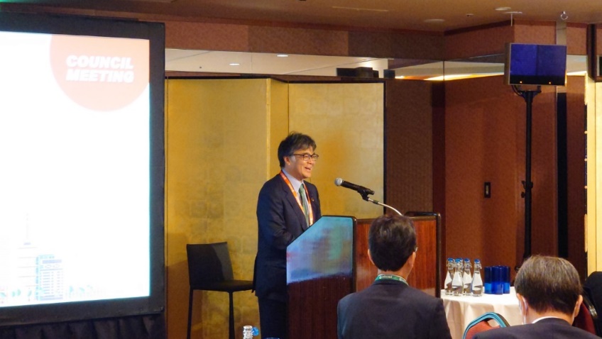 CEO Tokita addressing the Japan Session