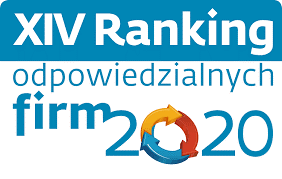 Logo: XIV Ranking odpowiedzialnych Firm 2020