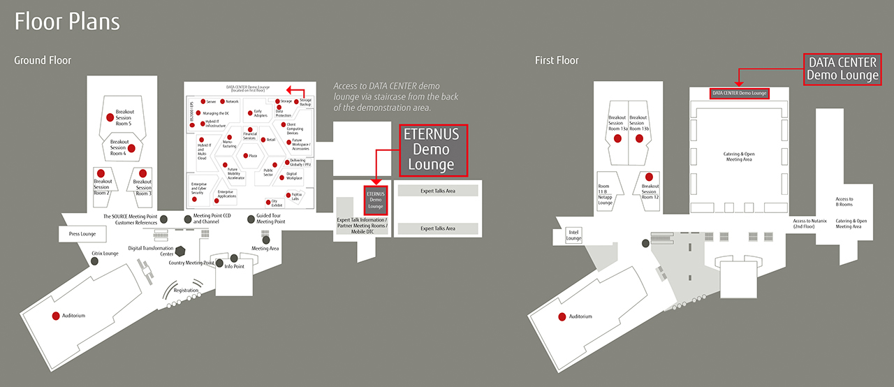 Experience Center Floormap Experience Center Floormap