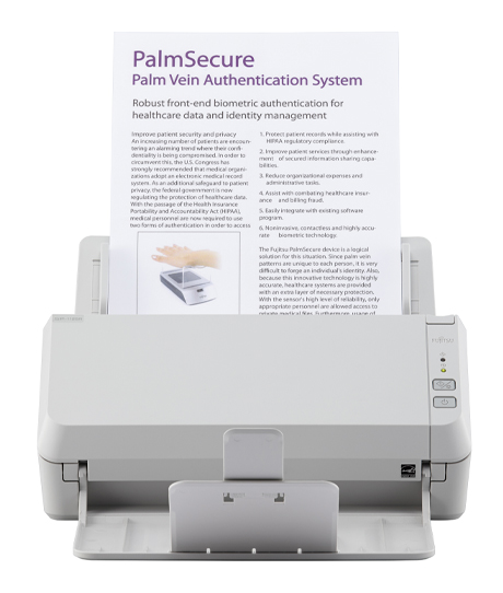 Color Blanco 600 x 600 dpi, 24 bit, ADF, 210 x 297 mm Escáner Fujitsu ScanSnap SP-1125 
