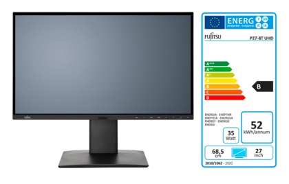 Display P27-8 TS UHD with EEC label B