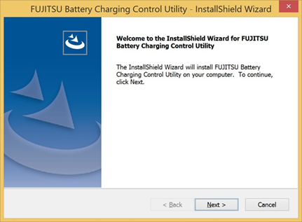 FUJITSU Battery Control Update Tool