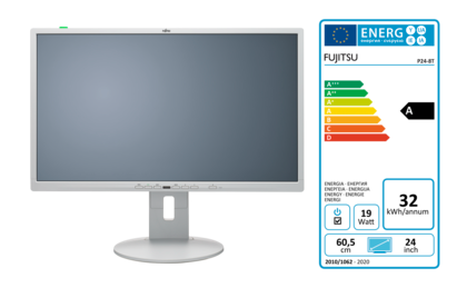 Display P24-8 TE Pro with EEC label A