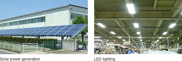 Picture: Solar power generation & LED lighting