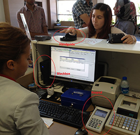Field testing palm vein authentication in Turkey