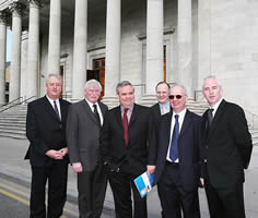 From left to right: Mr. Mike Pomeroy, Mr. John Walsh, Mr. John Clare, Mr. Steve Roberts, Mr. Steve Denny, Mr. Declan Parker. From left to right: Mr. Mike Pomeroy, Mr. John Walsh, Mr. John Clare, Mr. Steve Roberts, Mr. Steve Denny, Mr. Declan Parker.