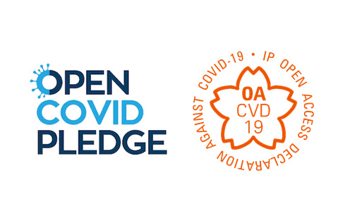 Open COVID Pledge logos