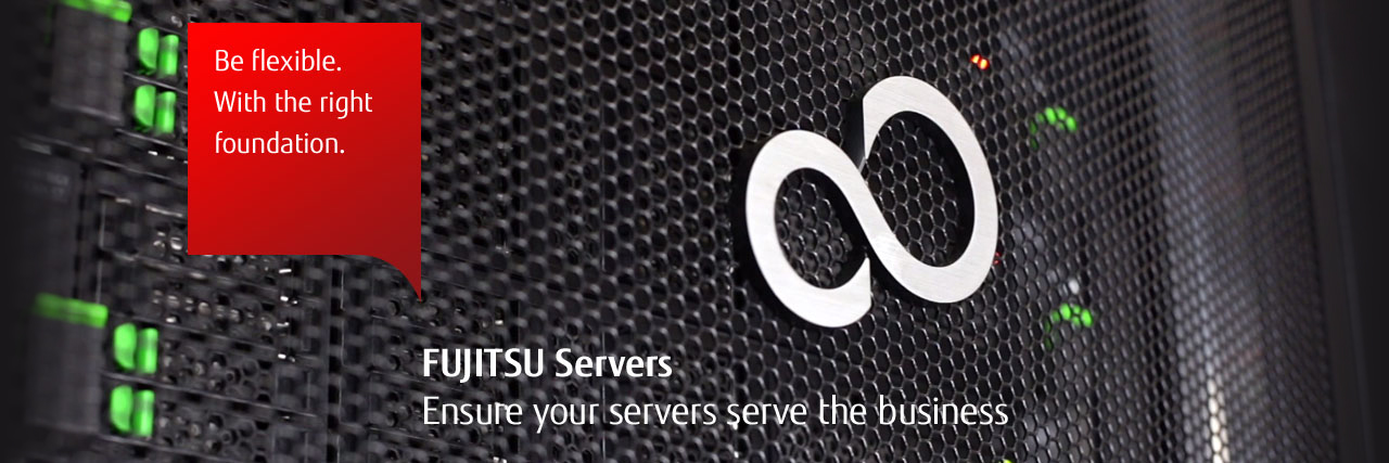 Be flexible. With the right foundation. - FUJITSU Server