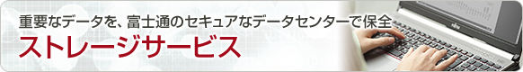 重要なデータを、富士通のセキュアなデータセンターで保全。ストレージサービス 重要なデータを、富士通のセキュアなデータセンターで保全。ストレージサービス