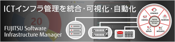 ICTインフラ管理を統合・可視化・自動化