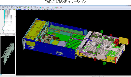 CADによるシミュレーション