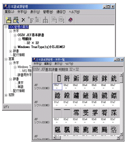日本語資源管理機能 日本語資源管理機能