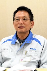 ニデック 情報システム部 開発運用課 担当課長 長坂雅司氏の写真