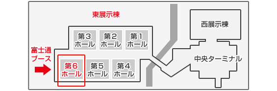 東京ビッグサイト展示場所