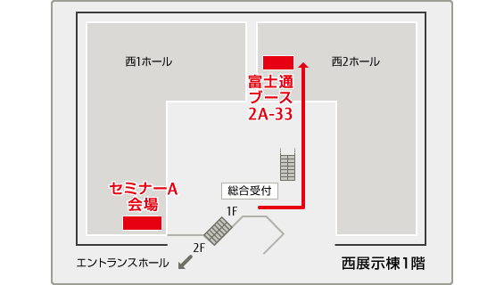 東京ビッグサイト展示場所