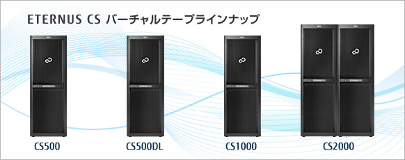 ETERNUS CS バーチャルテープ ラインナップ