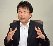 Mr. Kazushi Shiraishi, Senior Manager, 2nd Group, IT Service Division, Sumitomo Chemical Systems Service Co., Ltd.