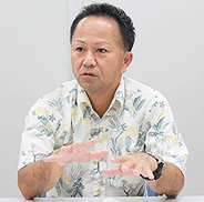 沖縄電力株式会社様 宮里 一也氏の写真