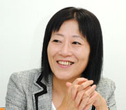 松月産業株式会社 ゼネラルマネージャー 今中美恵氏の写真
