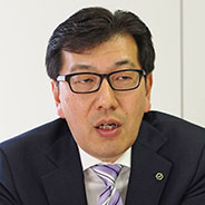 株式会社ギンポーパック 経営管理部 部長 奥村直記氏の写真