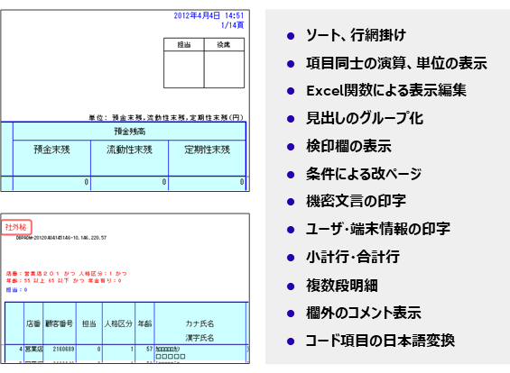 EVOLUO-RelationStage/DBplayerWEB-Jの多彩な編集機能