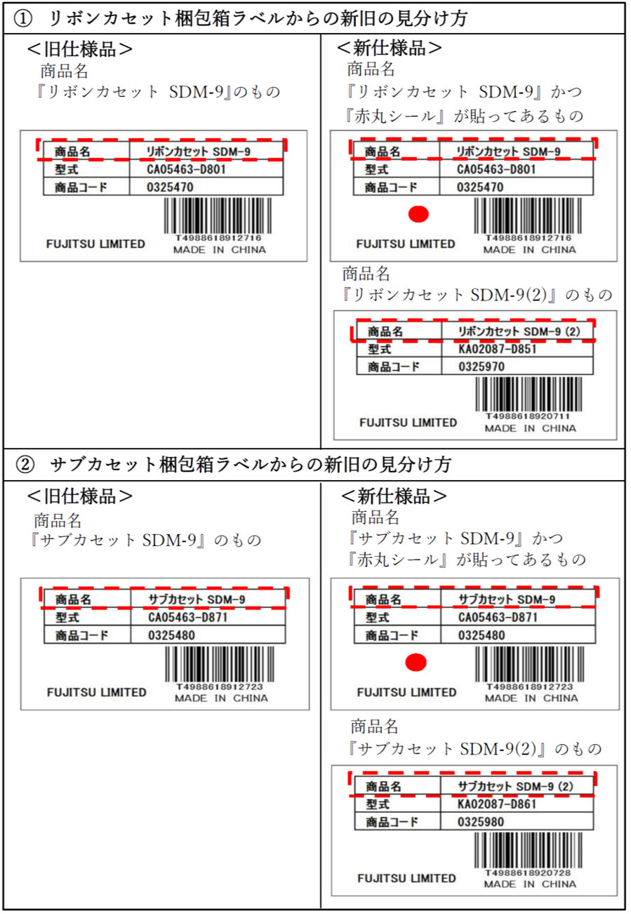 まとめ買い】 富士通 リボンカセット SDM-7 黒 純正 3本セット