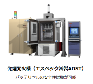 発煙発火試験