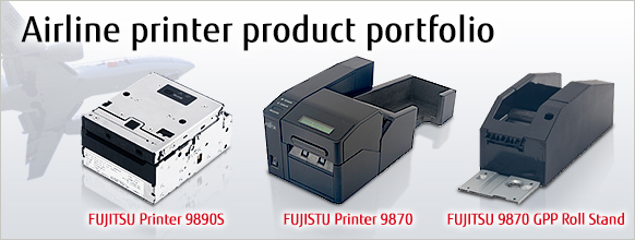 Airline printer product portfolio