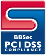BBSec PCI DSS 準拠証明認定ロゴマーク