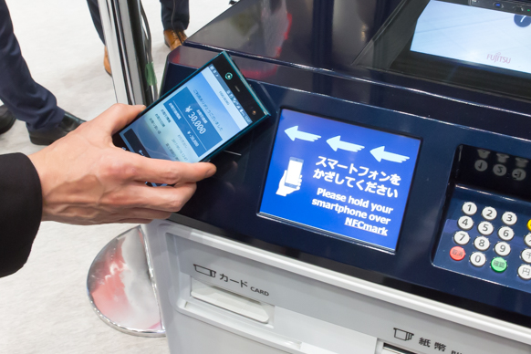 スマホのみで決済可能な次世代コンパクトATM（参考出展）