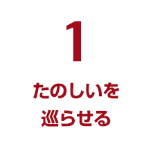 1.たのしいを巡らせる