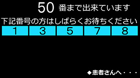 投薬表示システム画面例