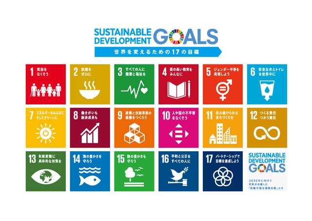 Sustainable Development Goals 世界を変えるための17の目標