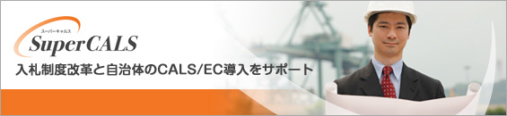 入札制度改革と自治体のCALS/EC導入をサポート