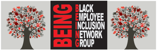 Americasのアフリカ系社員インクルージョンネットワークグループ（BEING）のロゴ