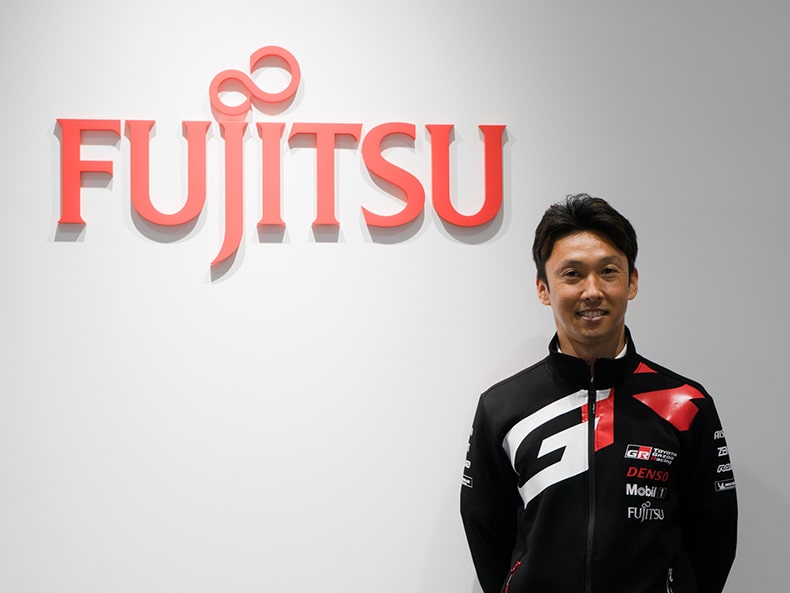 KAZUKI NAKAJIMA at the Fujitsu office