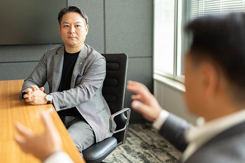 会話にも熱が帯びてきた二人