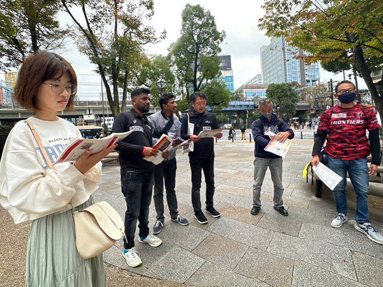 活動を支える社員ボランティア