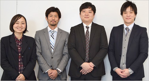 左から、武蔵野市 鈴木氏、澤野氏、臼井氏、庄司氏 の写真