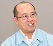 当時:下関市 財政部 納税課 主任 饗庭 一公 氏(現在:総合政策部情報政策課 IT推進係長)の写真