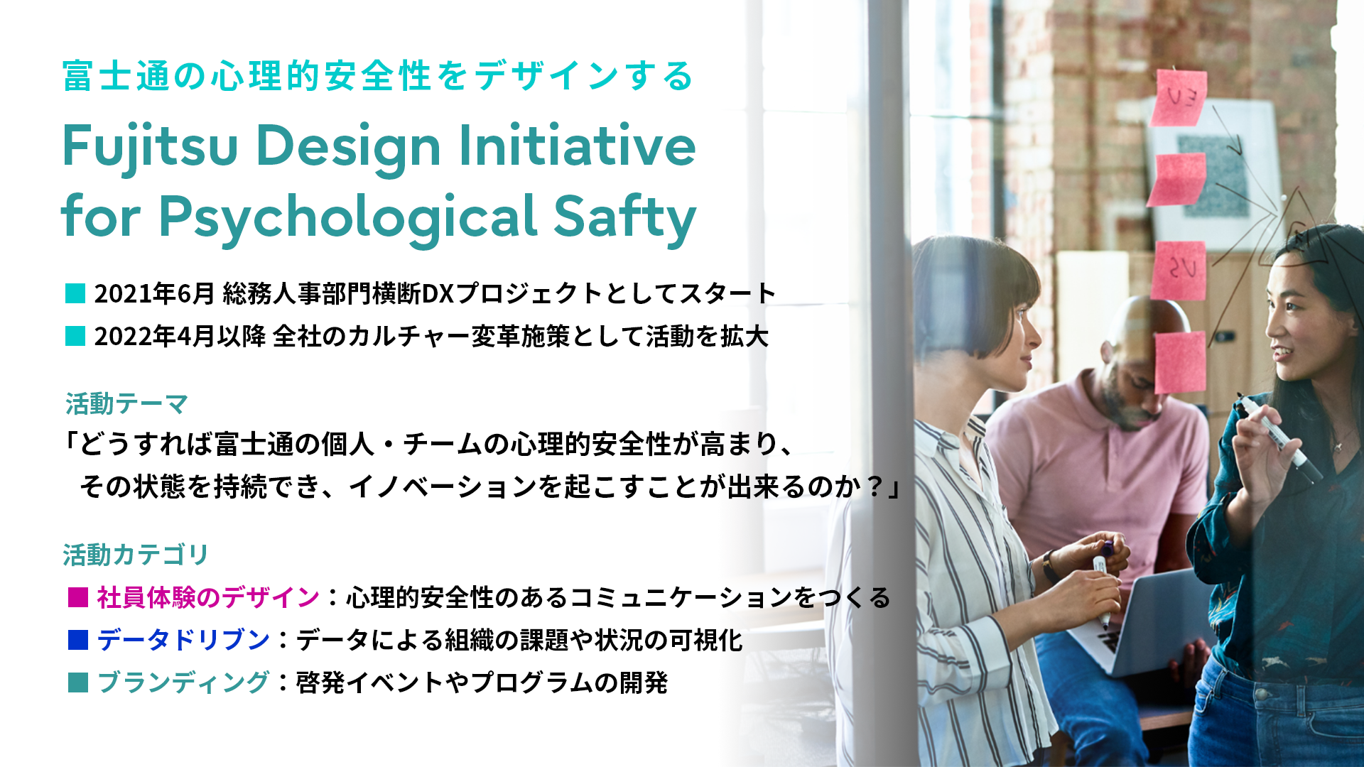 心理的安全性をデザインするプロジェクトの概要