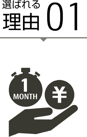 選ばれる理由01