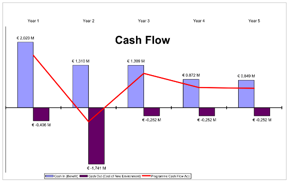 project-specific cash flow