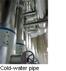 Cold-water pipe