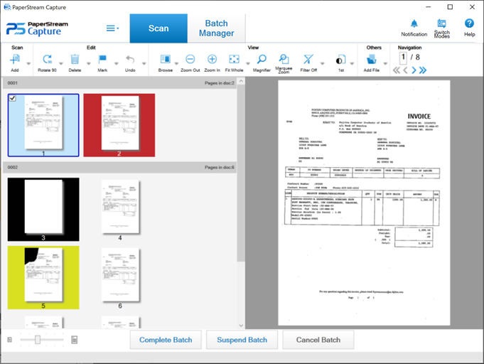 Image Scanner Software PaperStream Capture Fujitsu Malaysia