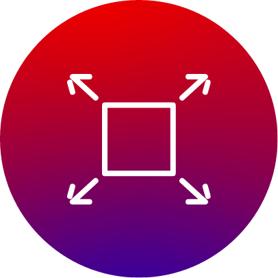 icon highly scalable