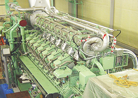 Photo: Gas engine generators