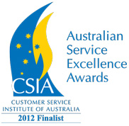 Fujitsu a finalist for the CSIA 2012 Service Excellence Award