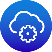 Icon - Securely cloud hosted, mobile, on-demand Icon - Securely cloud hosted, mobile, on-demand