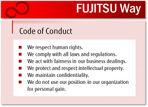 Fujitsu Way Code of Conduct